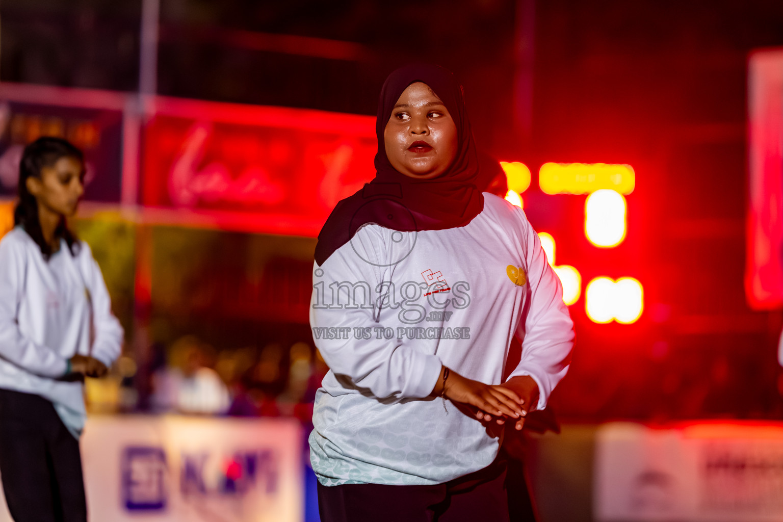 Goidhoo vs Dhonfan in the finals of Better in Baa Futsal Fiesta 2025 woman's division held in B. Eydhafushi, Maldives on Monday, 17th November 2025. Photos: Nausham Waheed / images.mv