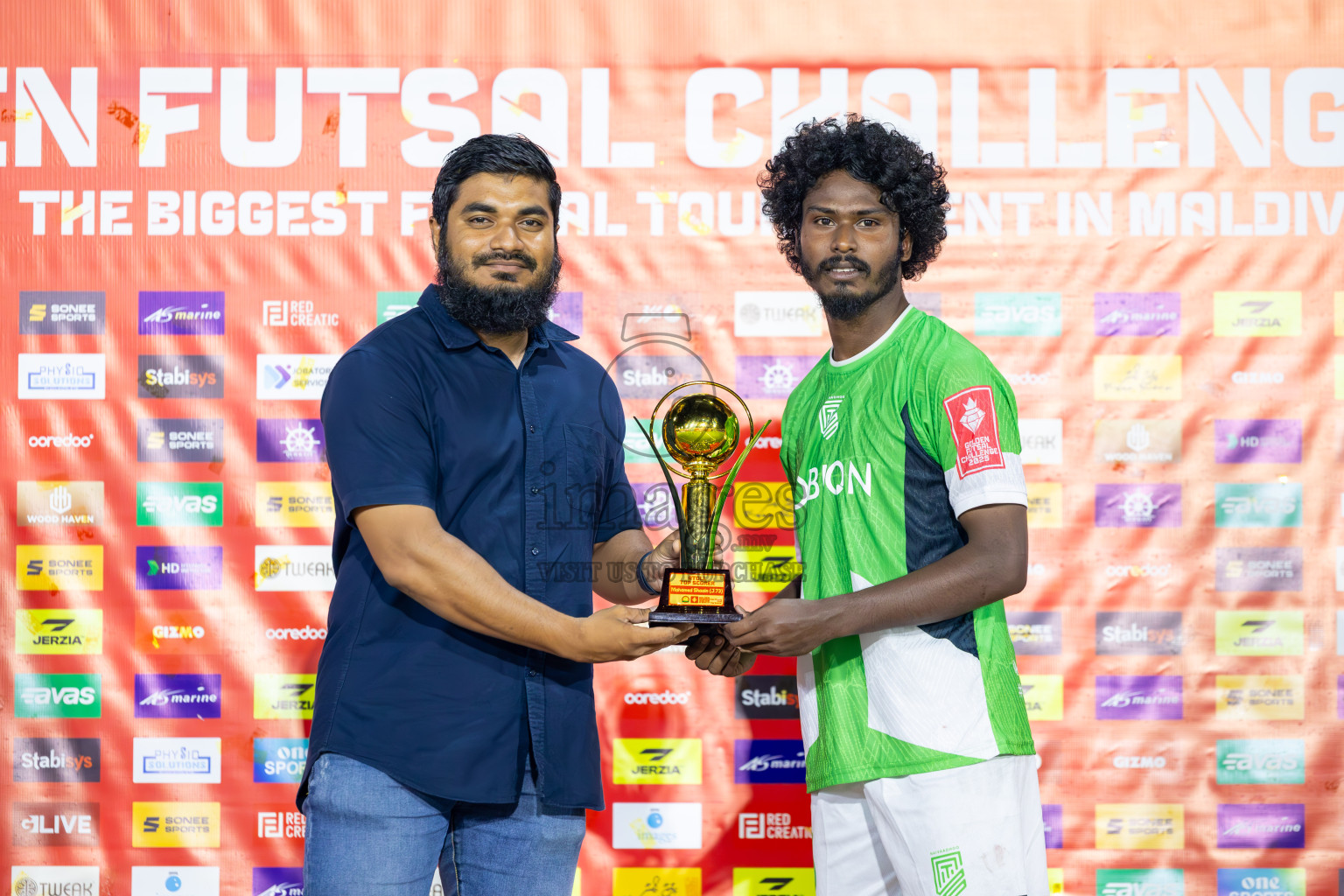 HDh Naivaadhoo vs HDh Neykurendhoo in Haa Dhaalu Atoll Finals Day 28 of Golden Futsal Challenge 2025 was held on Saturday , 1st February 2025, in Hulhumale', Maldives. Photos: Ismail Thoriq / images.mv