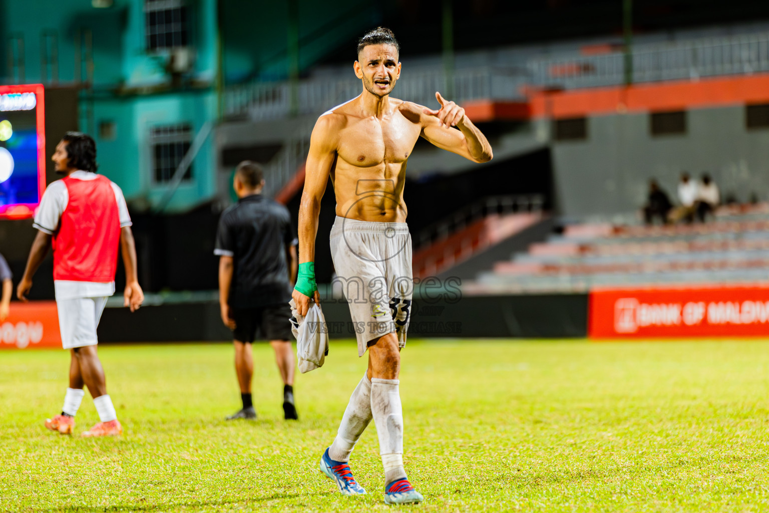 Club Eagles vs Club Green Streets in Dhivehi Premier League 2025/26 held in National Football Stadium, Male', Maldives on Wednesday, 1st September 2025. Photos: Areef Adam / Images.mv