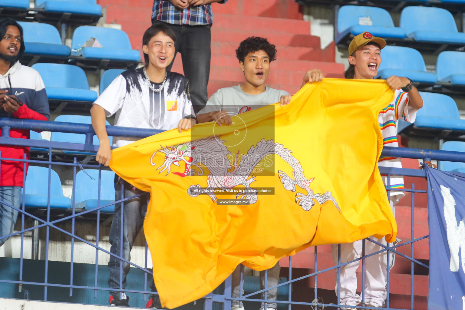 Bhutan vs Bangladesh in SAFF Championship 2023 held in Sree Kanteerava Stadium, Bengaluru, India, on Wednesday, 28th June 2023. Photos: Nausham Waheed, Hassan Simah / images.mv