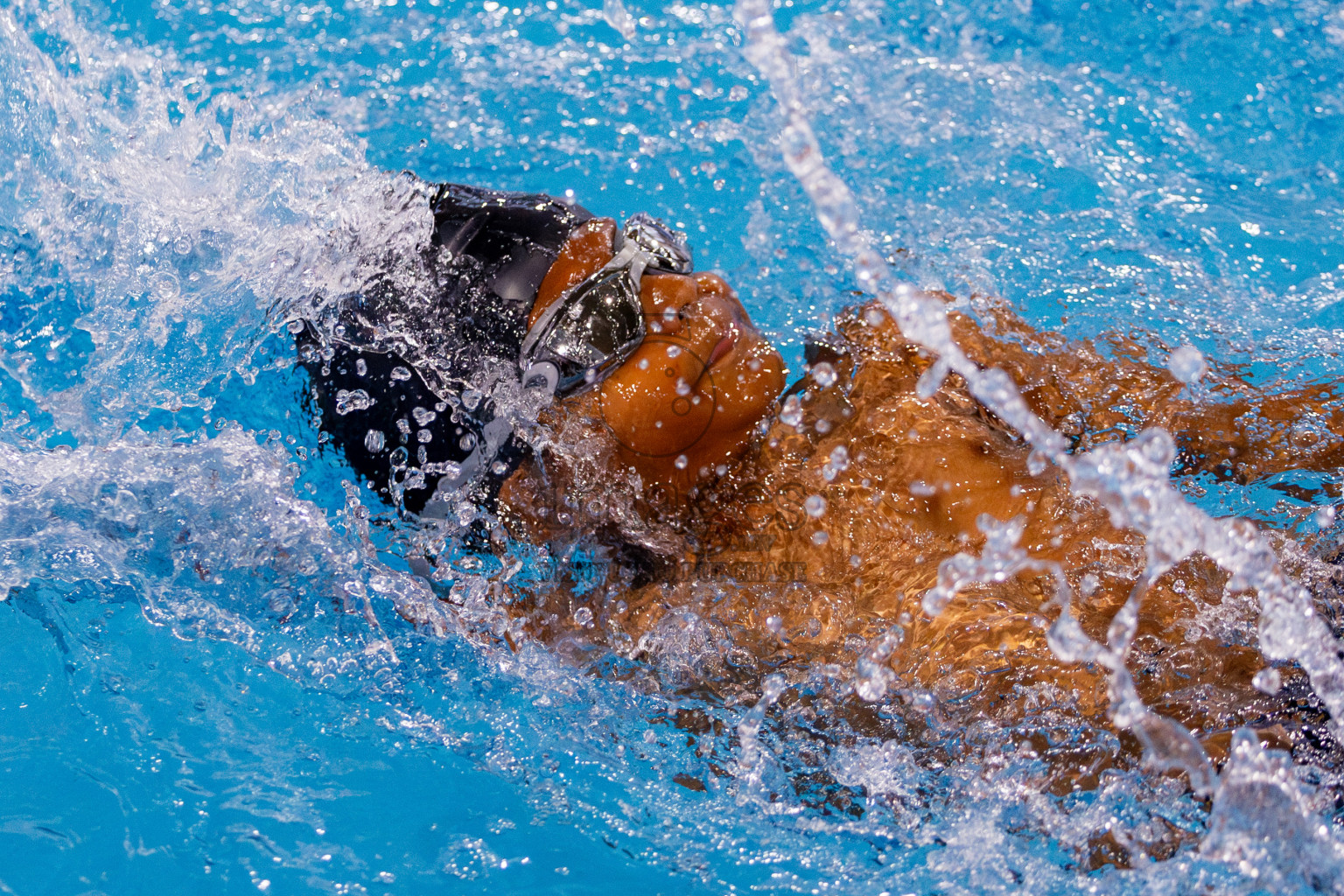 Day 1 of BML 5th National Swimming Kids Festival 2024 held in Hulhumale', Maldives on Monday, 18th November 2024. Photos: Nausham Waheed / images.mv