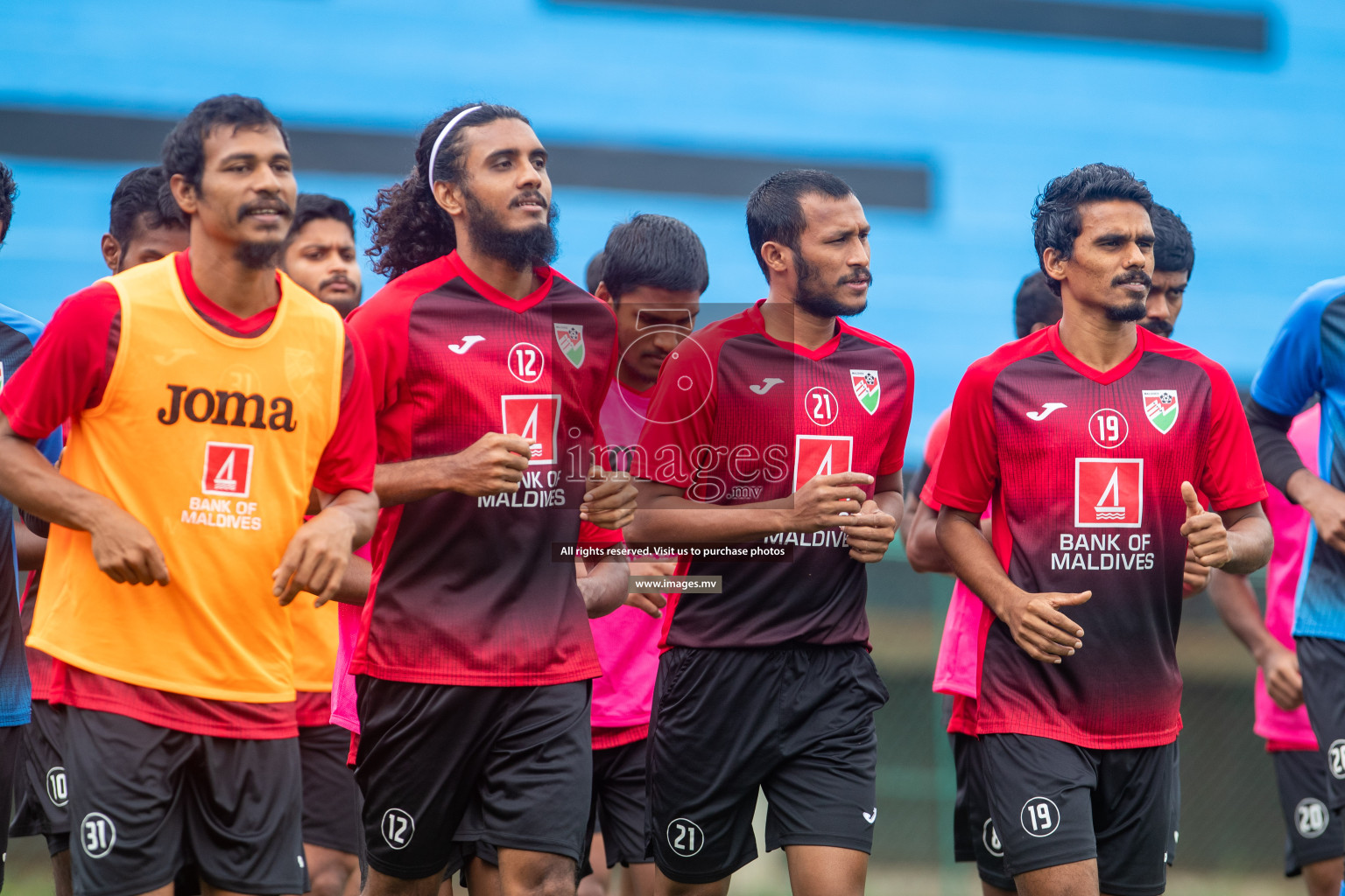 SAFF Championship training session of Team Maldives in Bangalore on Tuesday, 21st June 2023. Photos: Nausham Waheed / images.mv