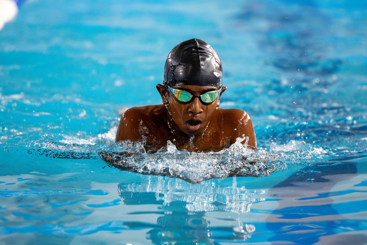 20th Inter-school Swimming Competition 2024 held in Hulhumale', Maldives on Monday, 14th October 2024. 
Photos: Hassan Simah / images.mv