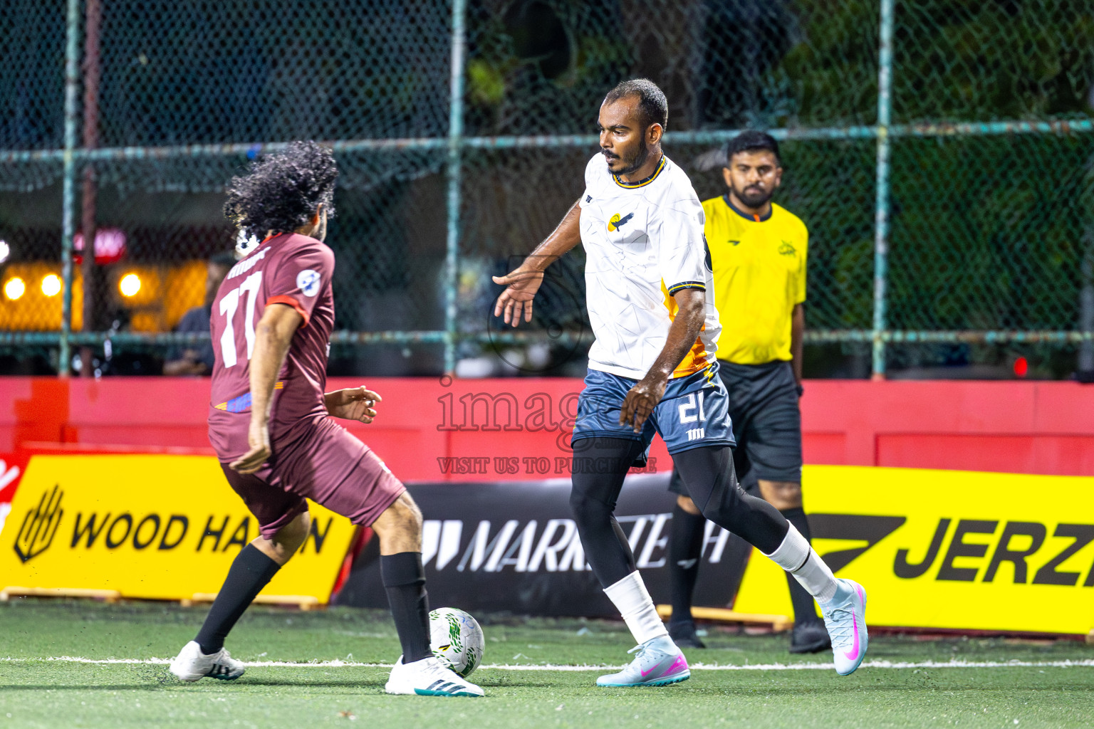 The Hawks vs Maldives Post Limited in Day 3 of Office League 2025 was held on Friday, 18th April 2025 in Hulhumale', Maldives.
Photos: Ismail Thoriq / images.mv