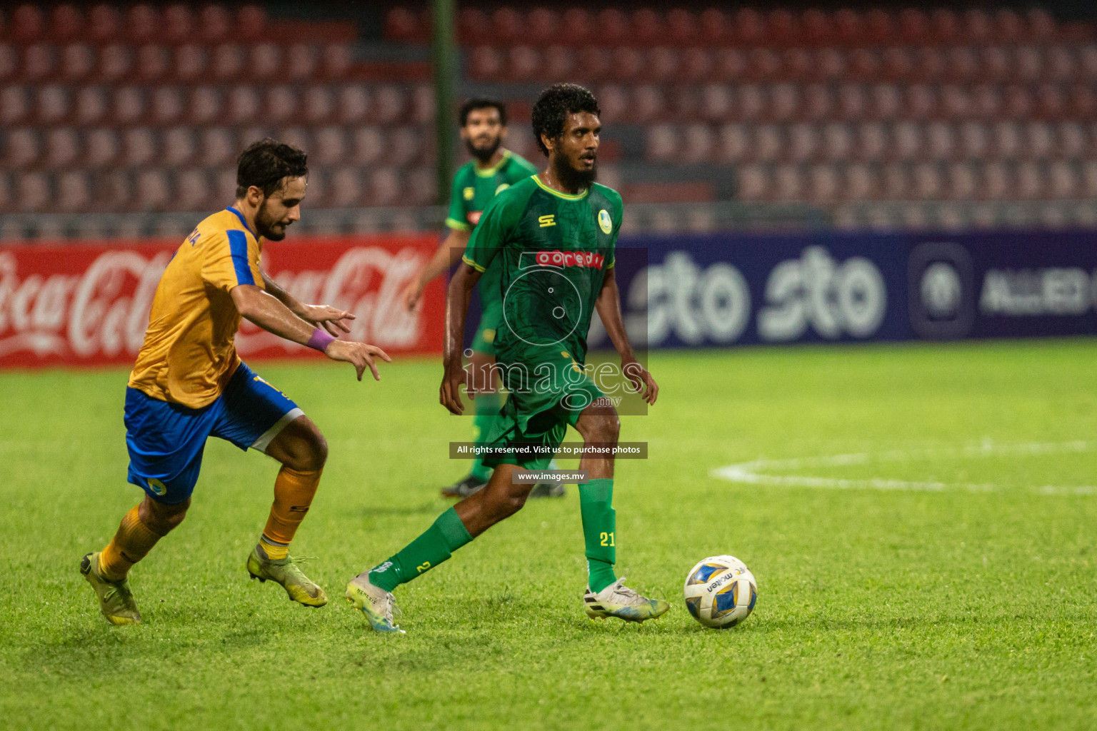 Maziya SRC vs Club Valencia in the Community Shield Match 2021/2022 on 15 December 2021 held in Male', Maldives. Photos: Hassan Simah / images.mv