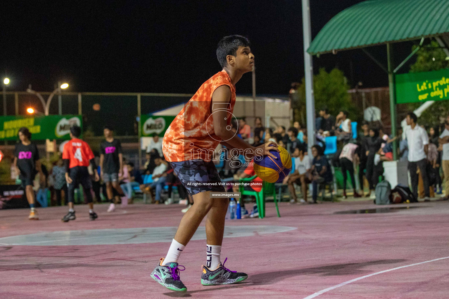 Day2 of Slamdunk by Sosal on 13th April 2023 held in Male'. Photos: Nausham waheed /images.mv