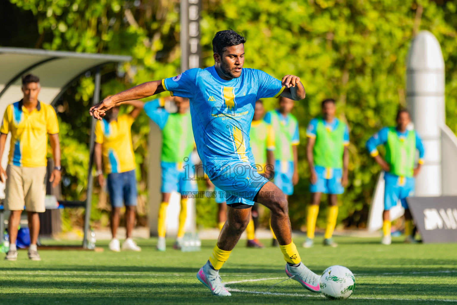 Joy Island vs Huvafen Fushi in Resort League 2025 (North Male Zone) day 14 was held on Tuesday, 16th September 2025 in One And Only Reethi Rah Maldives Resort, Photos: Areef Adam / images.mv