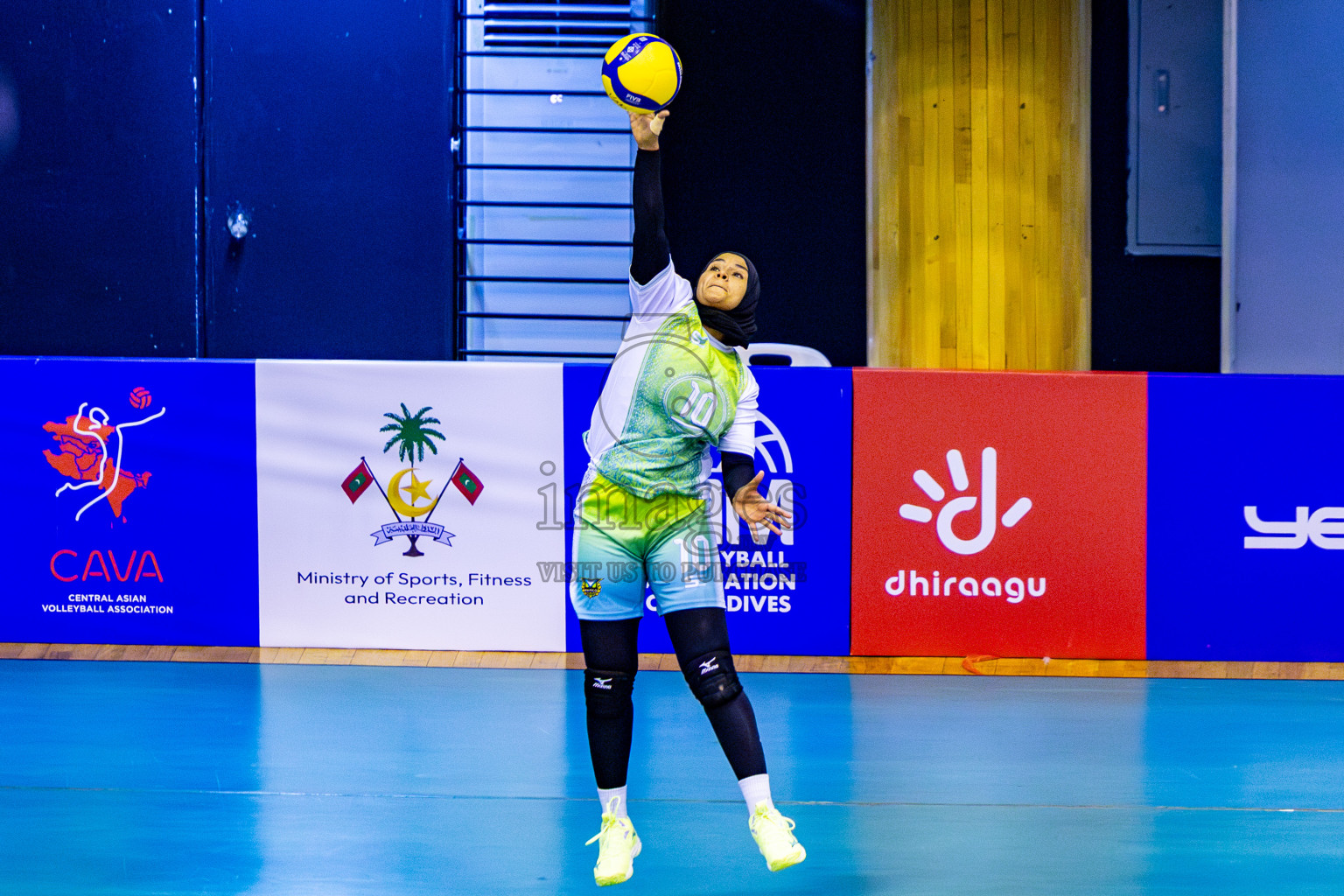 Wamco vs Flexor Sports Club Day 3 of Women's Division of Milo VAM Cup 2025 held in Male', Maldives on Friday, 11th April 2025 at Social Center Indoor Hall Photos By: Nausham Waheed / images.mv