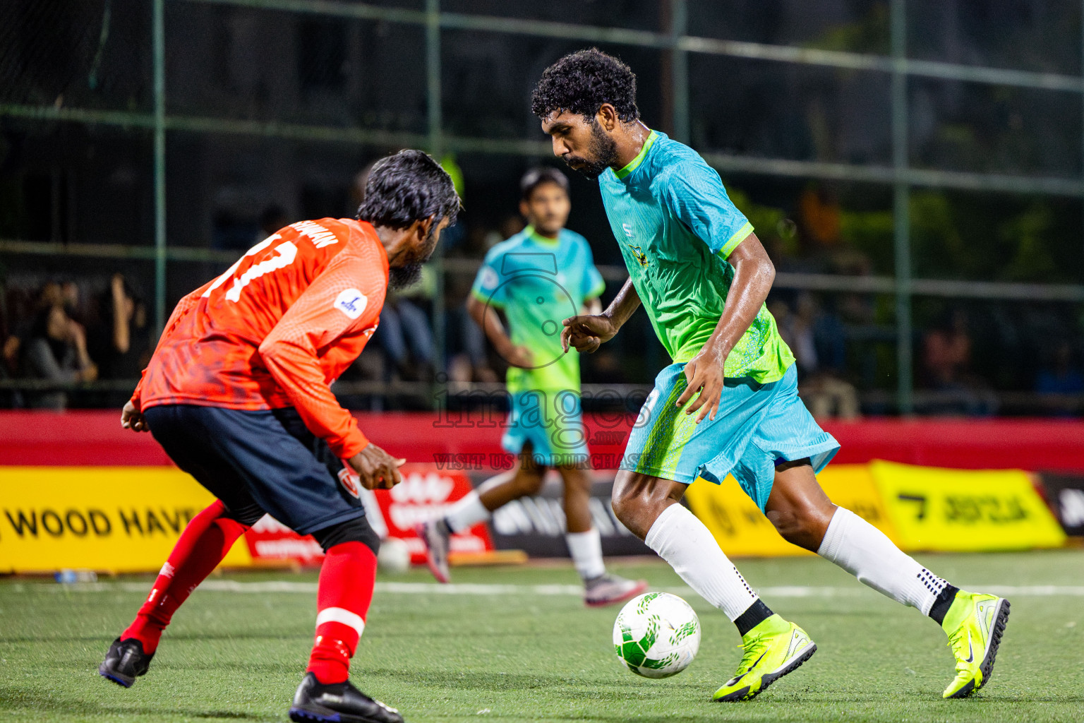WAMCO vs Veliga in Day 10 of Office League 2025 was held on Friday, 25th April 2025 in Hulhumale', Maldives. Photos: Nausham Waheed / images.mv