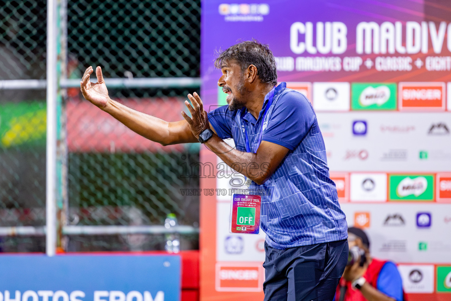 MACL vs BAROS MALDIVES in Club Maldives Cup 2024 held in Rehendi Futsal Ground, Hulhumale', Maldives on Tuesday, 1st October 2024. Photos: Nausham Waheed / images.mv