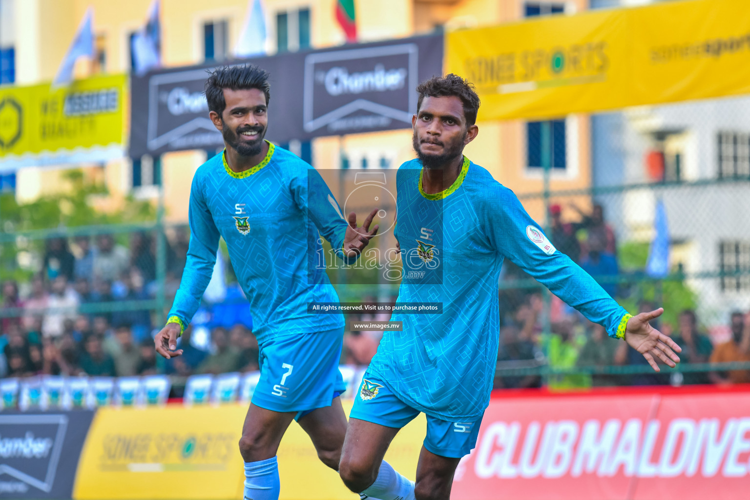 WAMCO vs TEAM MTCC in Club Maldives Cup 2022 was held in Hulhumale', Maldives on Saturday, 8th October 2022. Photos: Nausham Waheed / images.mv