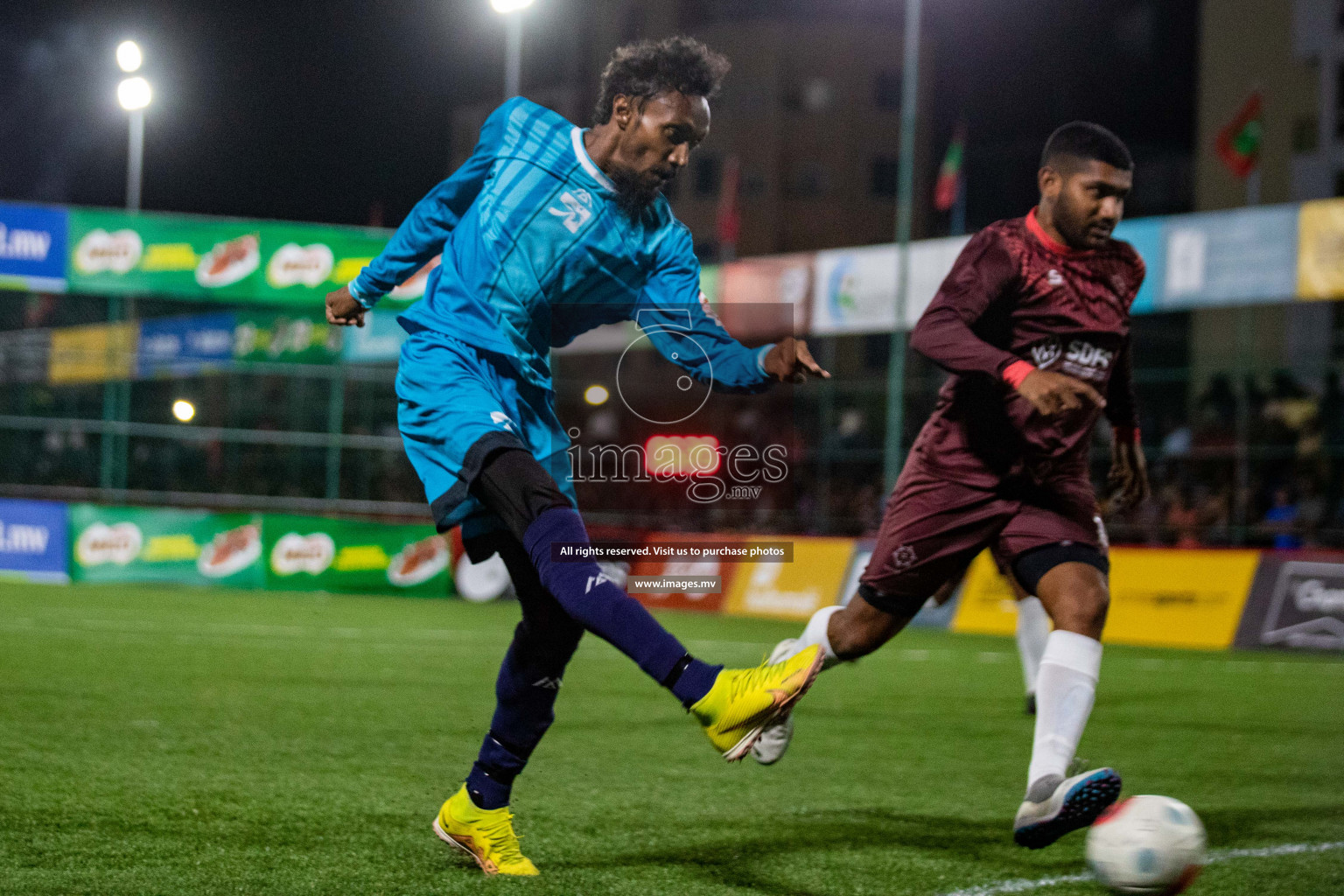 MACL vs Trade Club in Club Maldives Cup 2022 was held in Hulhumale', Maldives on Sunday, 9th October 2022. Photos: Hassan Simah / images.mv