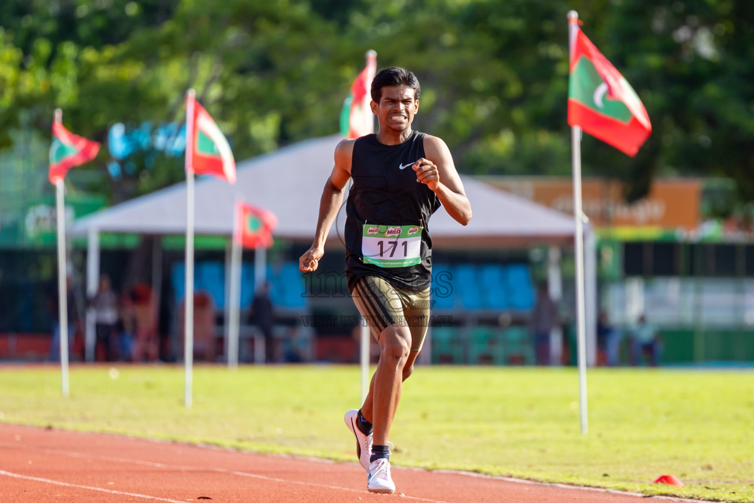 Day 1 of 33rd National Athletics Championship was held in Ekuveni Track at Male', Maldives on Thursday, 5th September 2024. Photos: Nausham Waheed / images.mv