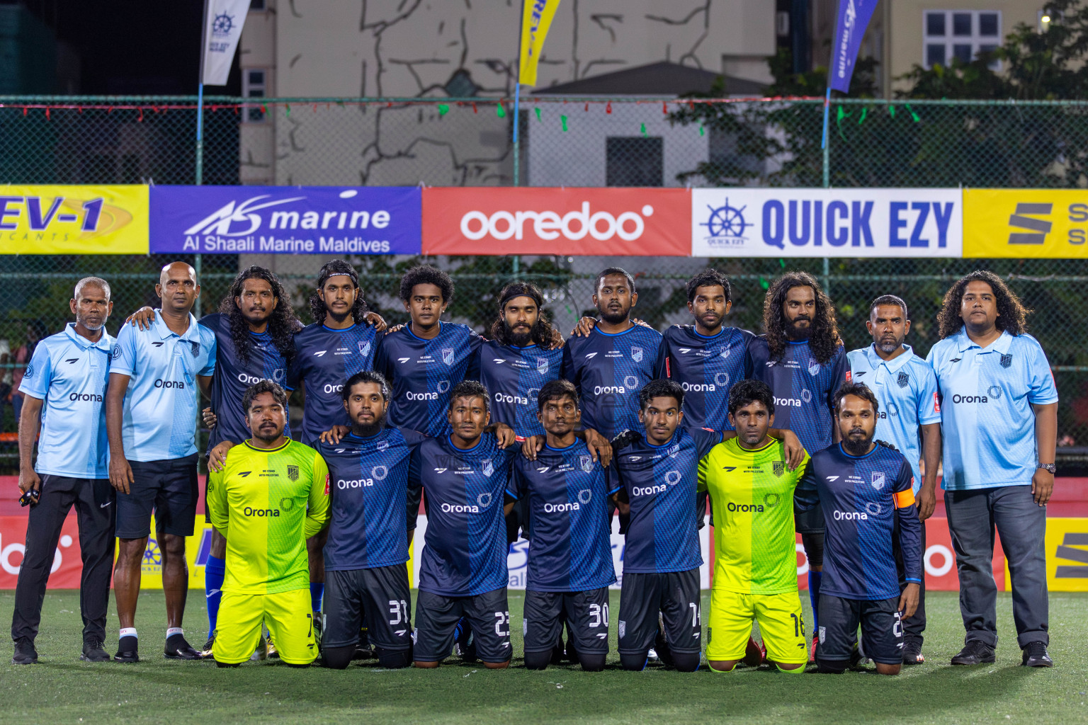 Sh Feydhoo vs Sh Lhaimagu in Day 8 of Golden Futsal Challenge 2024 was held on Monday, 22nd January 2024, in Hulhumale', Maldives Photos: Mohamed Mahfooz Moosa / images.mv