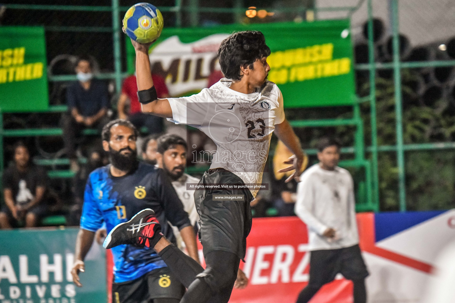 Day 6 of Milo 6th Inter Office Handball Tournament 2022 - Photos by Nausham Waheed