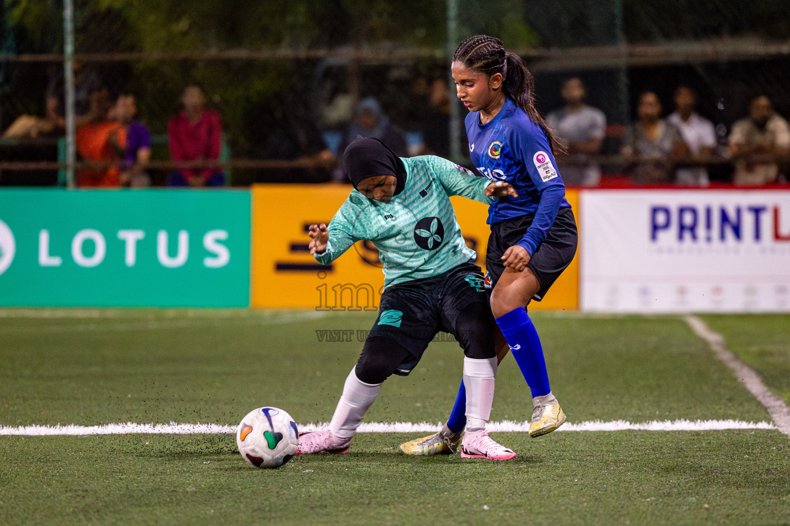 STELCO RECREATION CLUB vs TEAM DHARUMAVANTHA in Eighteen Thirty 2024 held in Rehendi Futsal Ground, Hulhumale', Maldives on Thursday, 5th September 2024. 
Photos: Hassan Simah / images.mv