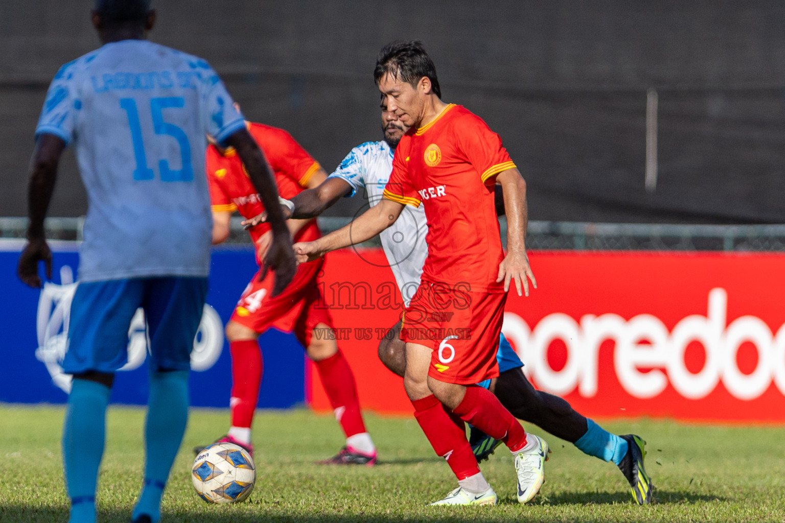 Victory Sports Club vs Lagoons Sports Club in Second Division 2023 in Male' Maldives on Wednesday, 22nd January 2023. Photos: Nausham Waheed / images.mv