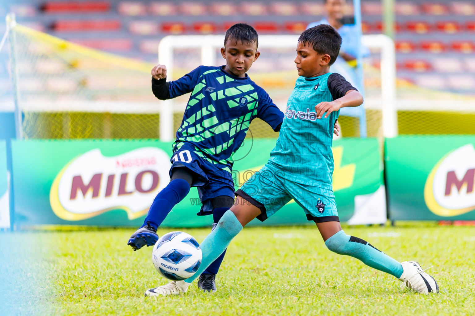 Day 2 of Under 10 MILO Academy Championship 2024 was held at National Stadium in Male', Maldives on Saturday, 27th April 2024. Photos: Nausham Waheed / images.mv