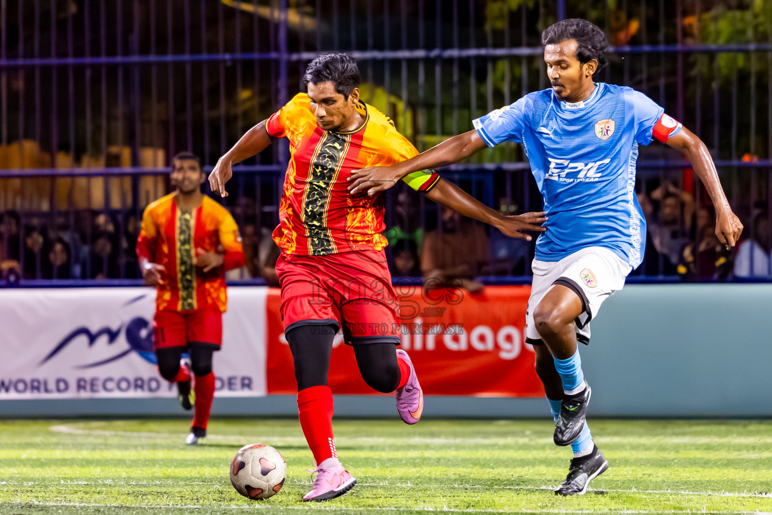 Kudarikilu vs Thulhaadhoo in Day 6 of Better in Baa Futsal Fiesta 2025 Men's division held in B. Eydhafushi, Maldives on Monday, 10th November 2025. Photos: Nausham Waheed / images.mv