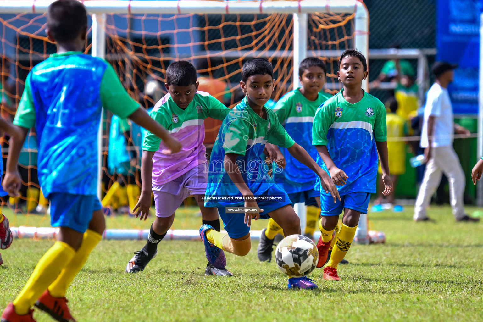 Day 1 of Milo Kids Football Fiesta 2022 was held in Male', Maldives on 19th October 2022. Photos: Nausham Waheed/ images.mv