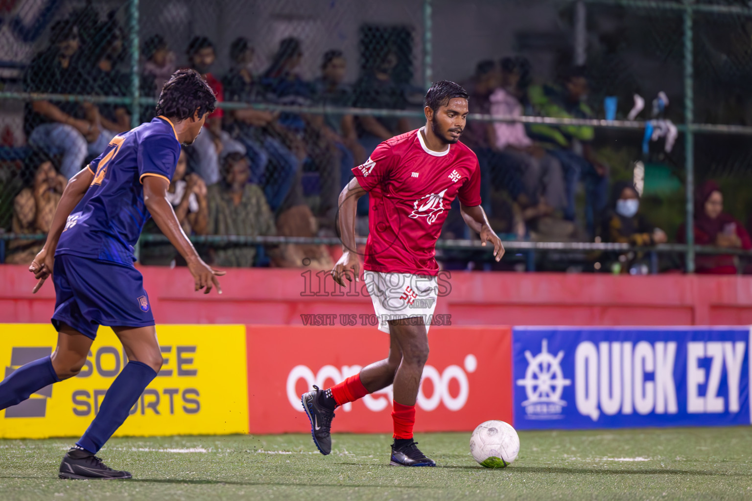 Lh Kurendhoo vs K Kaashidhoo on Day 36 of Golden Futsal Challenge 2024 was held on Wednesday, 21st February 2024, in Hulhumale', Maldives
Photos: Ismail Thoriq, / images.mv