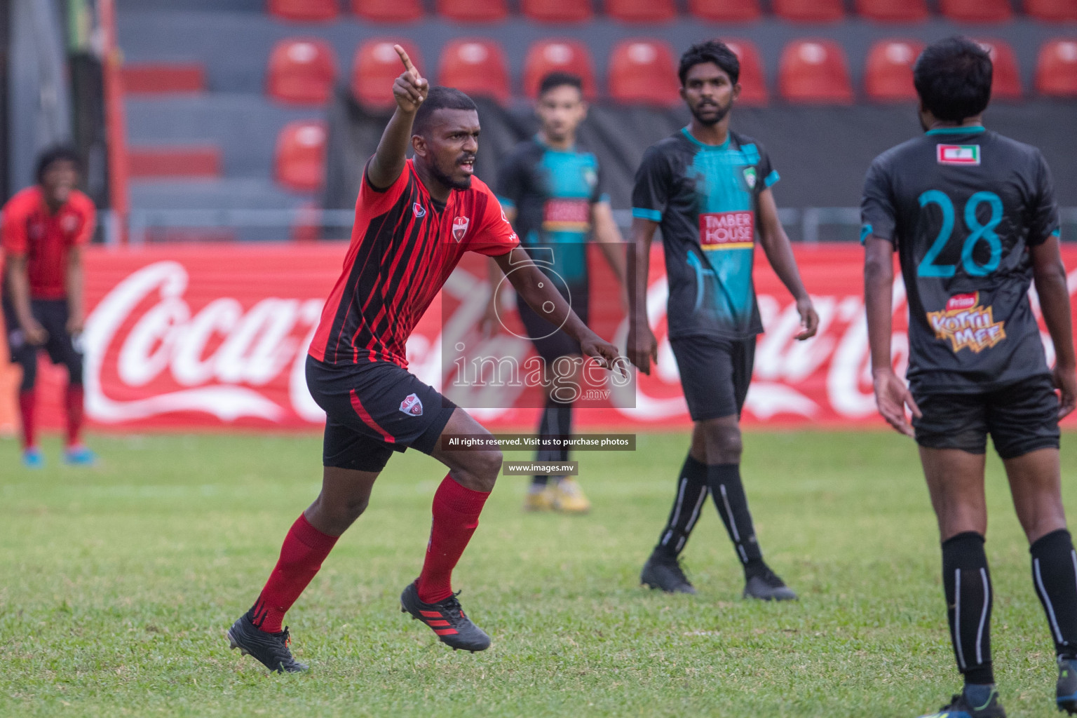 oakaidhoo FC vs TC SC in Dhiraagu Dhivehi Premier League held in Male', Maldives on 30th December 2019 Photos: Suadh Abdul Sattar /images.mv