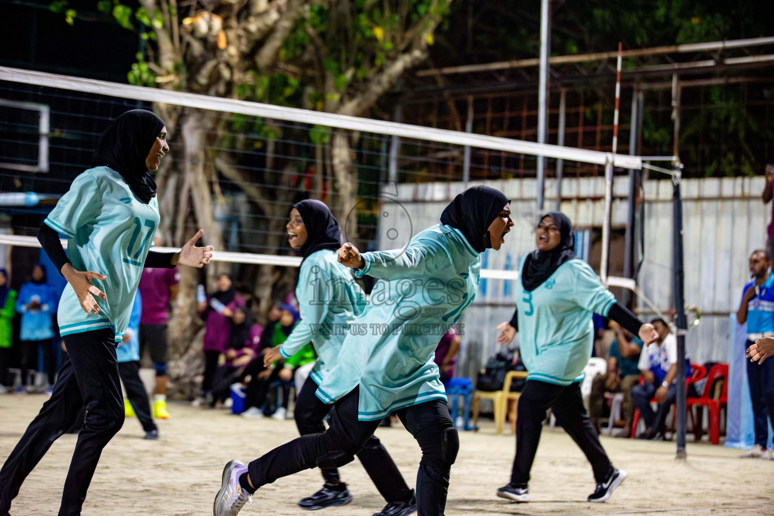 U19 Male and Atoll Girl's Finals in Day 9 of Interschool Volleyball Tournament 2024 was held in ABC Court at Male', Maldives on Saturday, 30th November 2024. Photos: Hassan Simah / images.mv