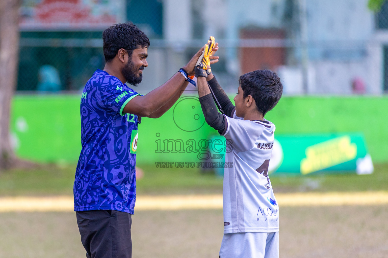 Day 2  of MILO Academy Championship 2024 - U12 was held at Henveiru Grounds in Male', Maldives on Thursday, 5th July 2024. Photos: Shuu Abdul Sattar / images.mv