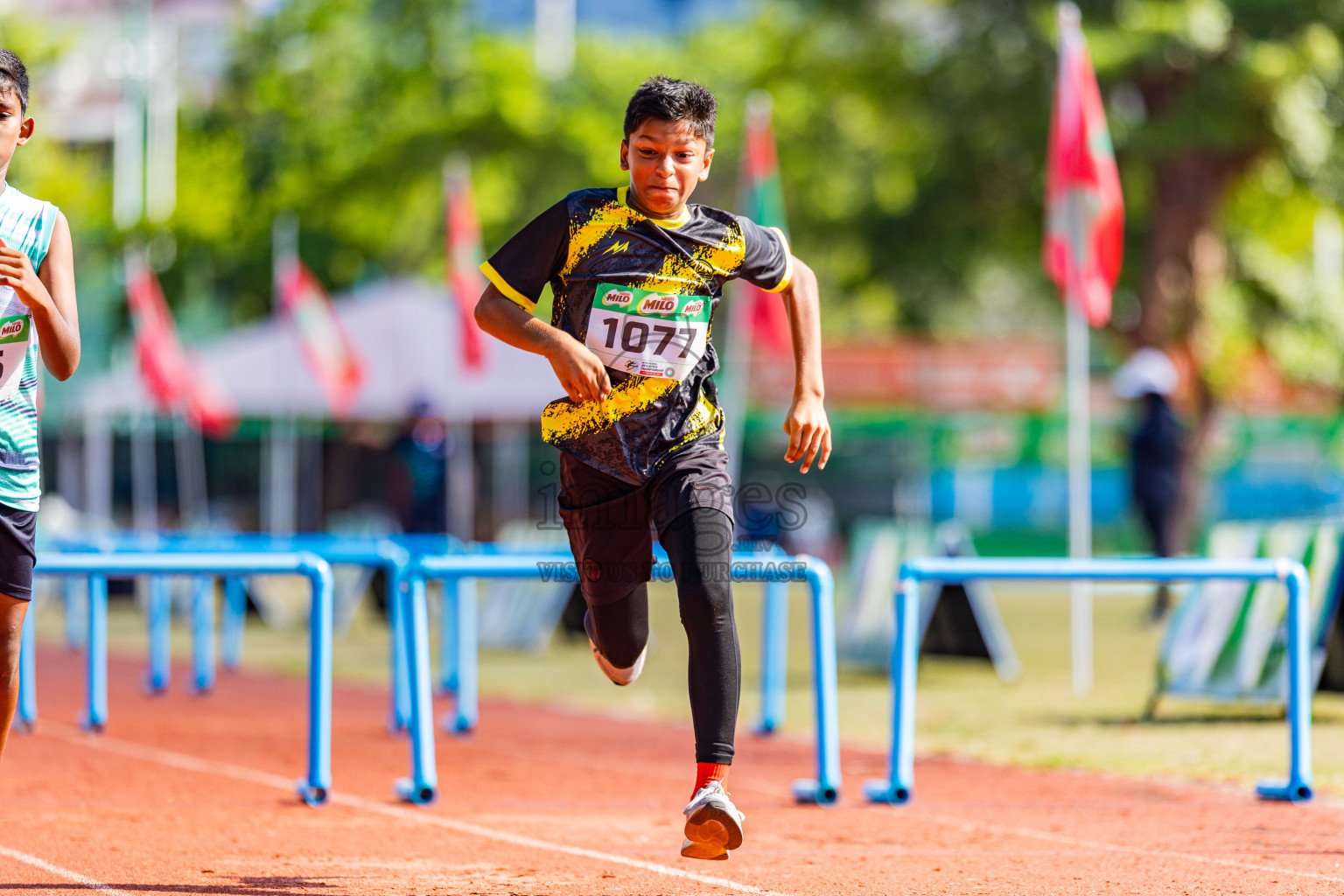 Day 2 of Inter-school Athletics Championship 2025 held in Ekuveni Synthetic Track, Male', Maldives on Tuesday, 07th October 2025. Photos by: Areef Adam / Images.mv