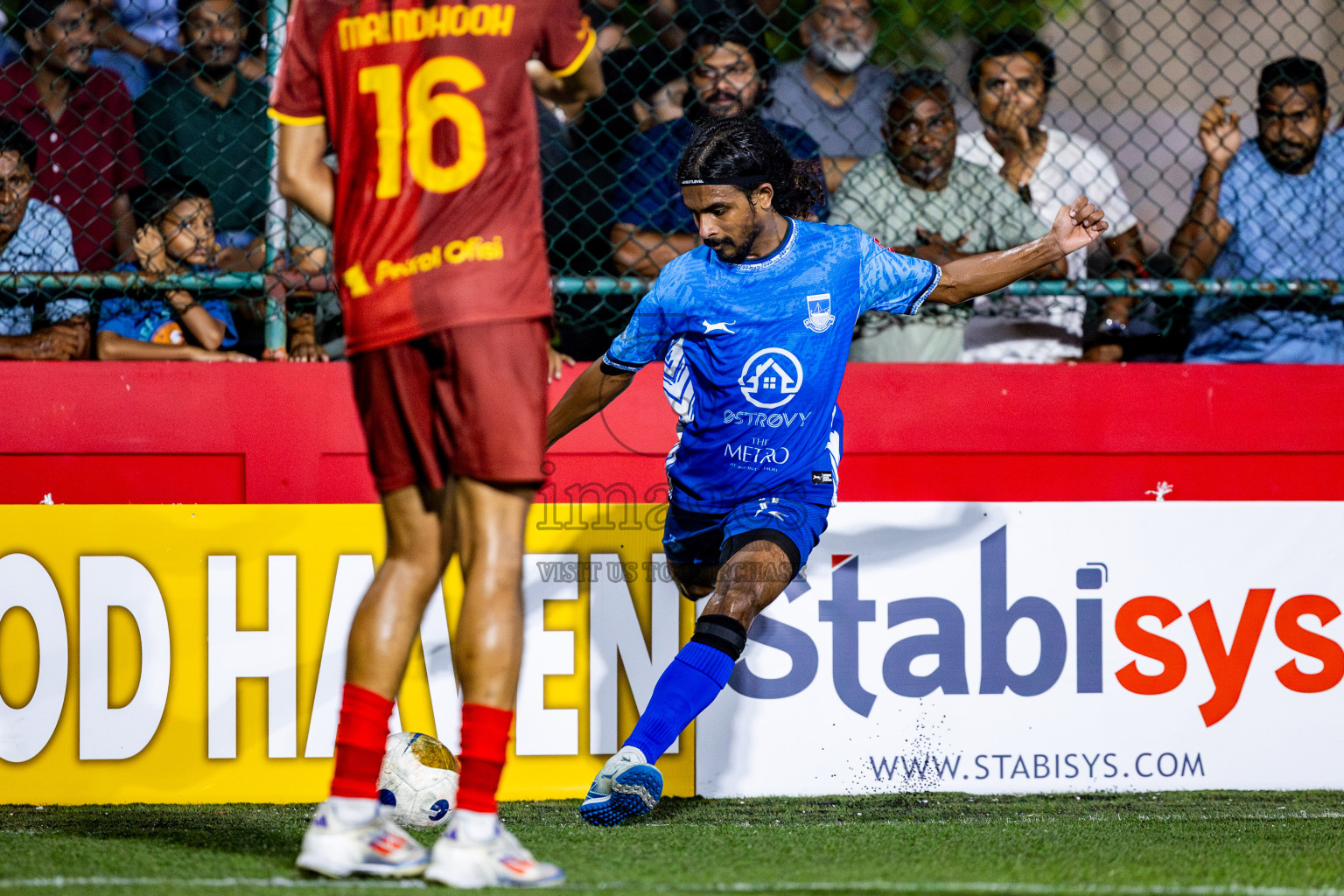 GA Gemanafushi VS GA Nilandhoo in Day 8 of Golden Futsal Challenge 2025 was held on Sunday, 12th January 2025, in Hulhumale', Maldives Photos: Nausham Waheed , Ismail Thoriq / images.mv