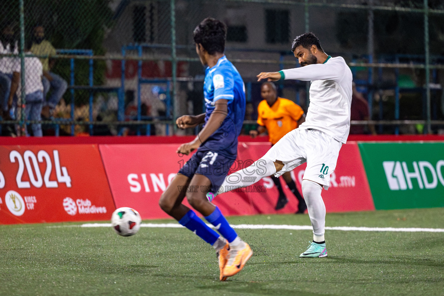 Finance Recreation Club vs Hiyaa Club in Club Maldives Classic 2024 held in Rehendi Futsal Ground, Hulhumale', Maldives on Thursday, 5th September 2024. 
Photos: Hassan Simah / images.mv