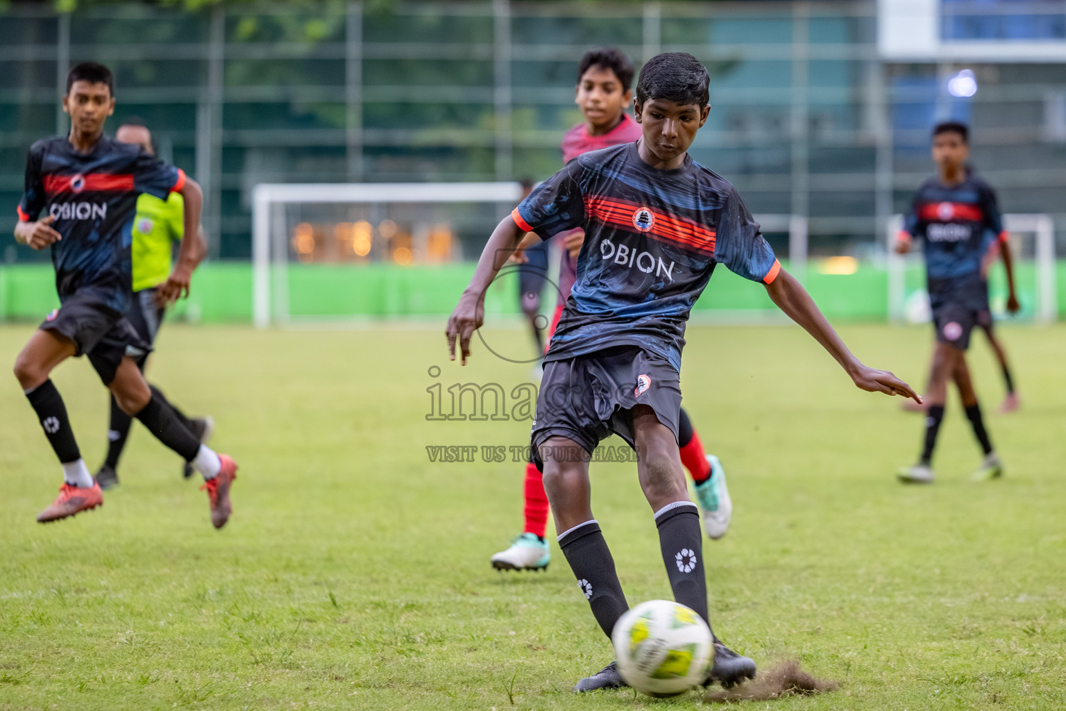 Day 2 of MILO Academy Championship 2025 (U14) was held on Friday, 31st October 2025 at Henveiru Football Grounds, Male', Maldives . 
Photos: Hassan Simah / images.mv