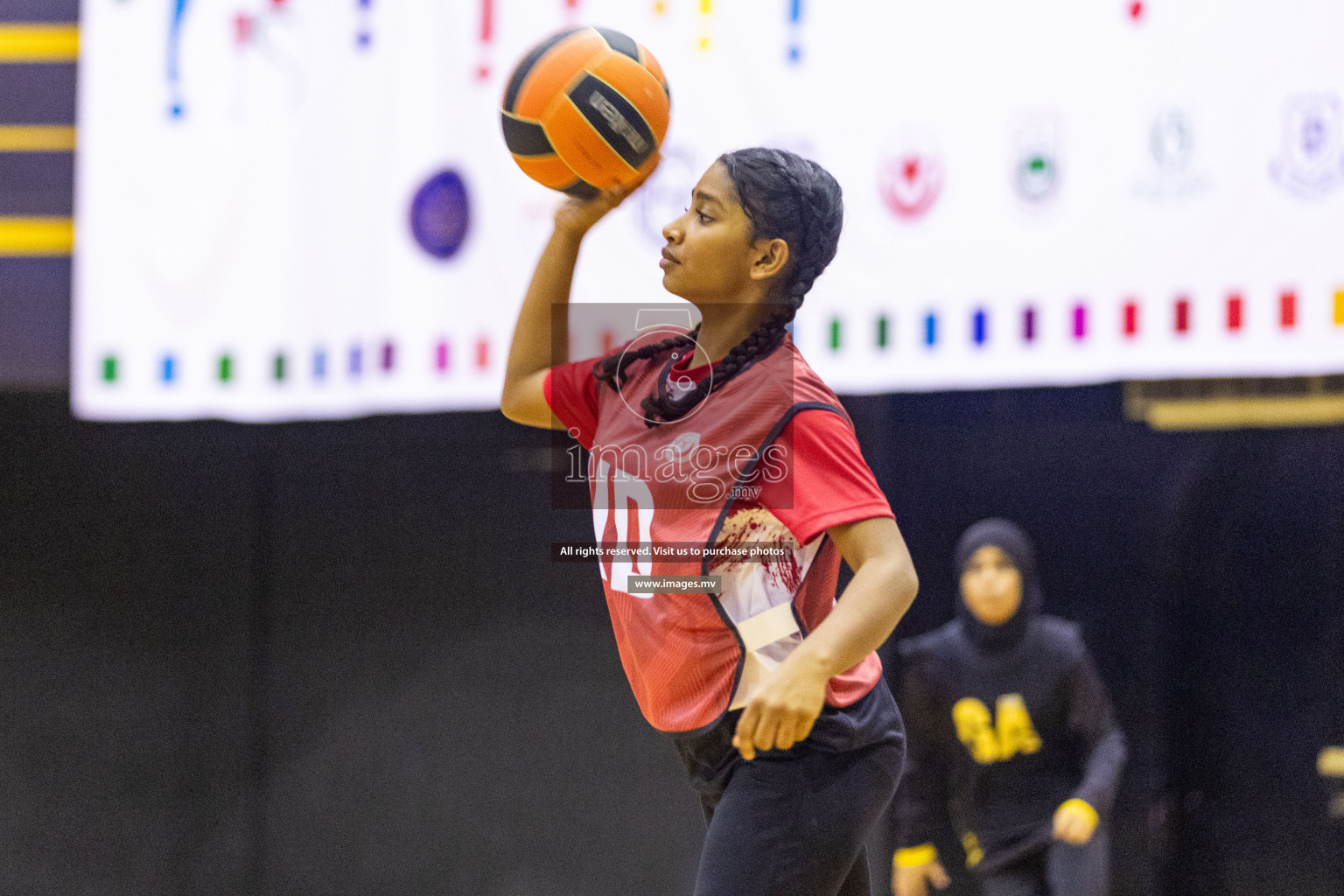 Day6 of 24th Interschool Netball Tournament 2023 was held in Social Center, Male', Maldives on 1st November 2023. Photos: Nausham Waheed / images.mv