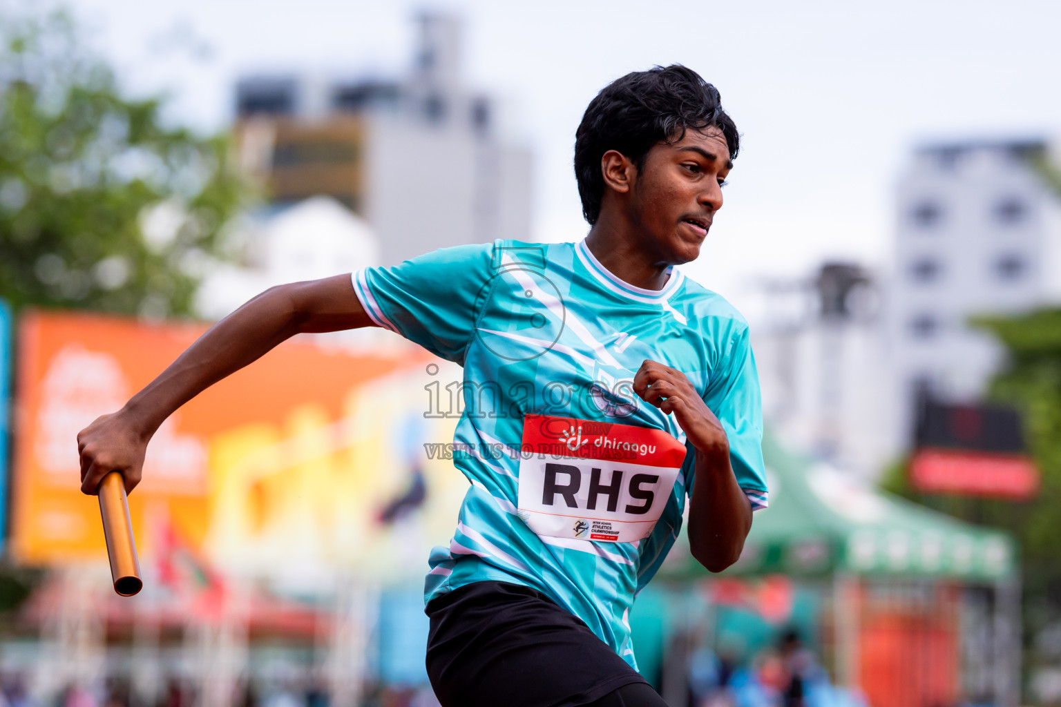 Day 6 of Inter-school Athletics Championship 2025 held in Ekuveni Synthetic Track, Male', Maldives on Sunday, 12th October 2025. Photos by: Nausham Waheed / Images.mv
