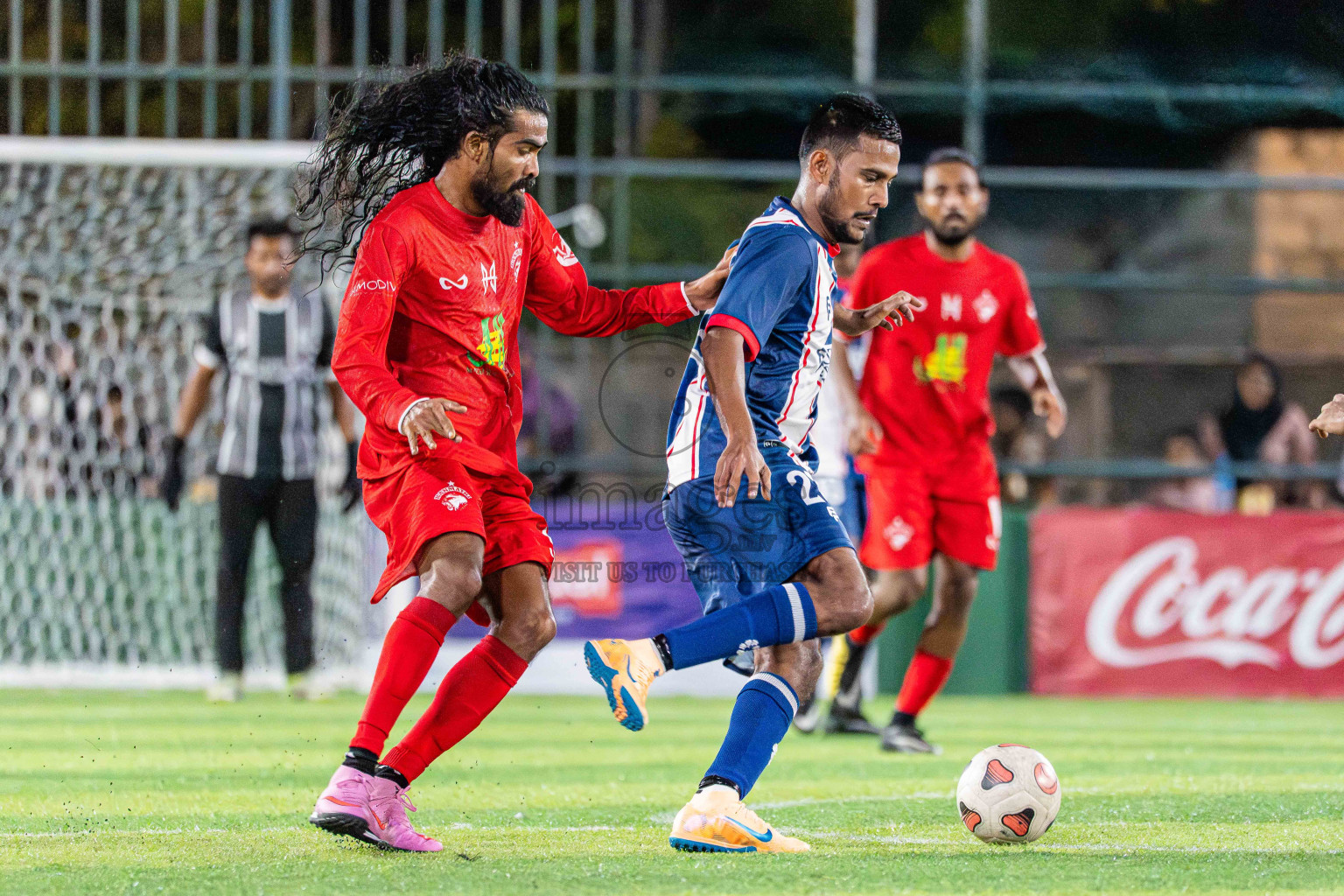 Kanmathi FC VS Maahinne United in Day 4 - Fonadhoo Youth Futsal Challenge 2025 held in Fonadhoo Futsal Stadium, L. Fonadhoo, Maldives on Wednesday, 29th October 2025 Photos: Arif Rasheed / images.mv