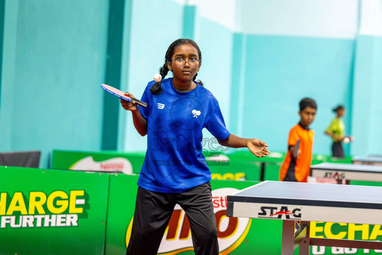Day 2 of Interschool Table Tennis Tournament 2025 held at Male' TT Hall, Male', Maldives on Thursday, 15th May 2025. Photos By: Ismail Thoriq / images.mv
