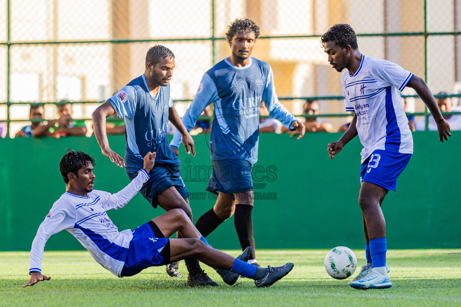 Kandooma vs SAII Lagoon in Resort League 2025 (South Male Zone) day 5 was held on Thursday, 2nd October 2025 in Crossroads's Maldives, Photos: Areef Adam / images.mv