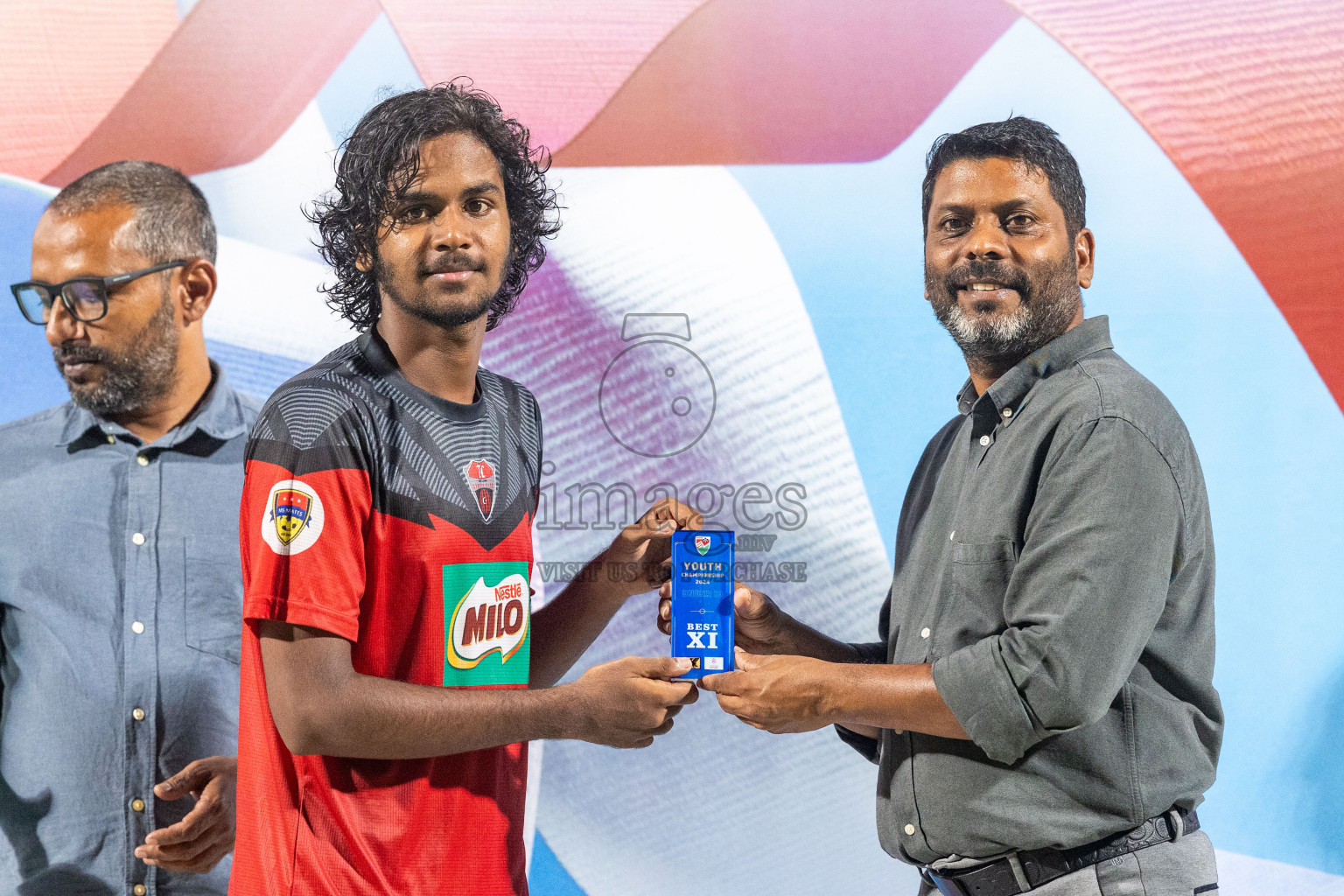 Super United Sports vs TC Sports Club in the Final of Under 19 Youth Championship 2024 was held at National Stadium in Male', Maldives on Monday, 1st July 2024. Photos: Ismail Thoriq  / images.mv