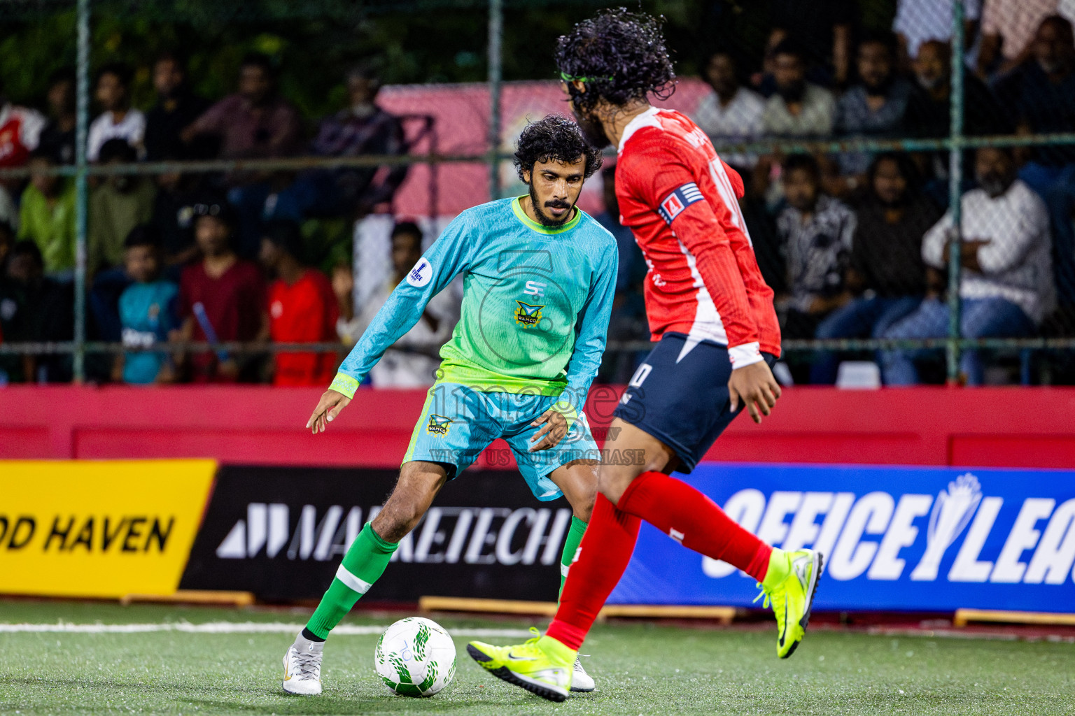 BML vs Club WAMCO in Day 15 of Office League 2025 was held on Friday, 2nd May 2025 in Hulhumale', Maldives. Photos: Nausham Waheed / images.mv
