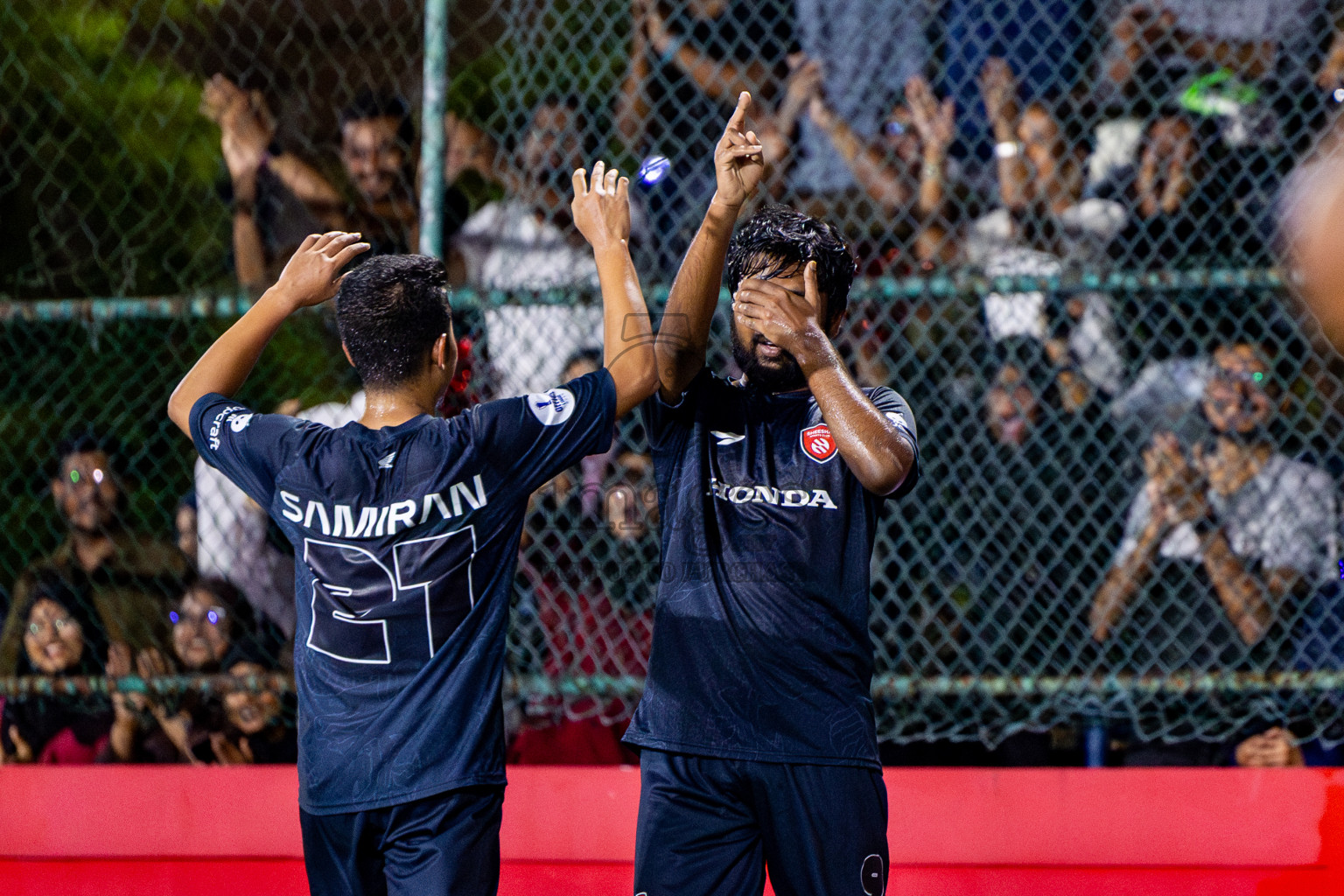 Sheesha vs Trade Club in Day 5 of Office League 2025 was held on Sunday, 20th April 2025 in Hulhumale', Maldives. Photos: Nausham Waheed  / images.mv