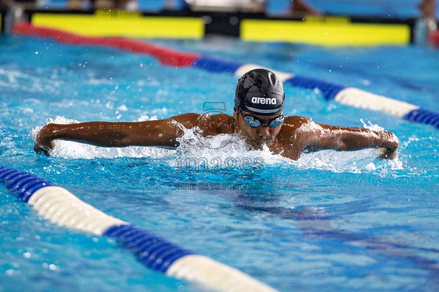 Day 5 of National Swimming Competition 2024 held in Hulhumale', Maldives on Tuesday, 17th December 2024. 
Photos: Hassan Simah / images.mv