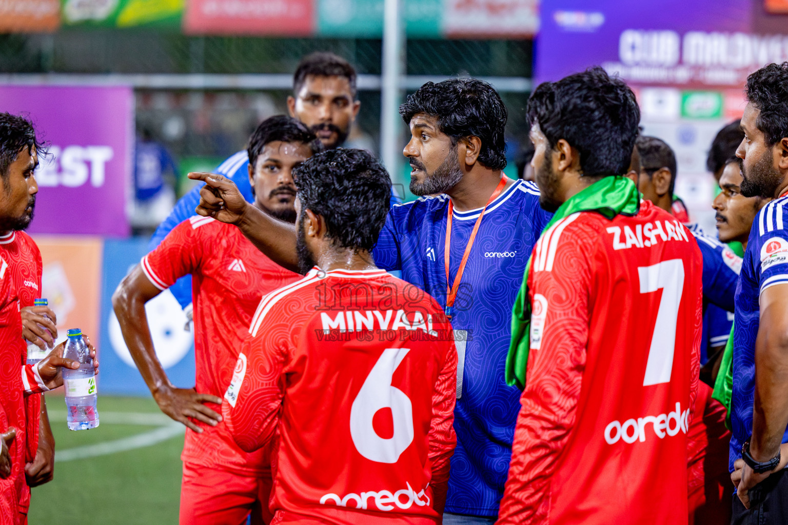 Ooredoo Maldives vs Fahi Rc in Club Maldives Cup 2024 held in Rehendi Futsal Ground, Hulhumale', Maldives on Tuesday, 25th September 2024. Photos: Nausham Waheed/ images.mv