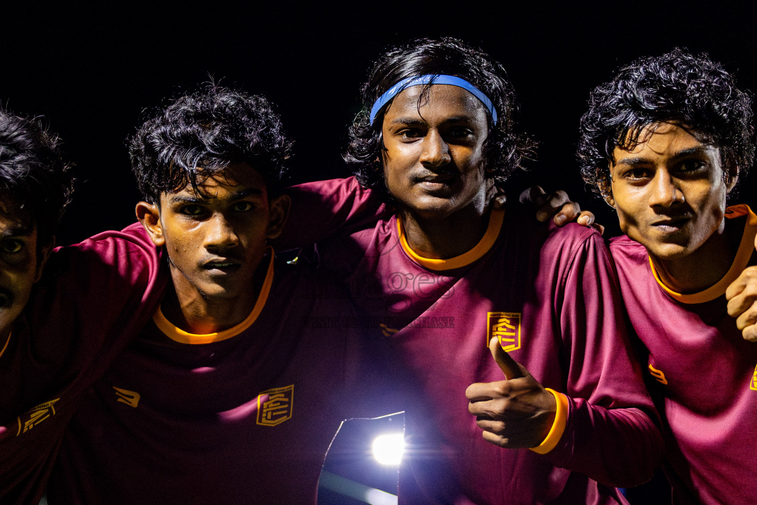 Comienzo fc vs The dee ess kay in Day 1 of Laamehi Dhiggaru Ekuveri Futsal Challenge 2025 was held on Thursday, 24th July 2025, at Dhiggaru Futsal Ground, Dhiggaru, Maldives Photos: Nausham Waheed / images.mv