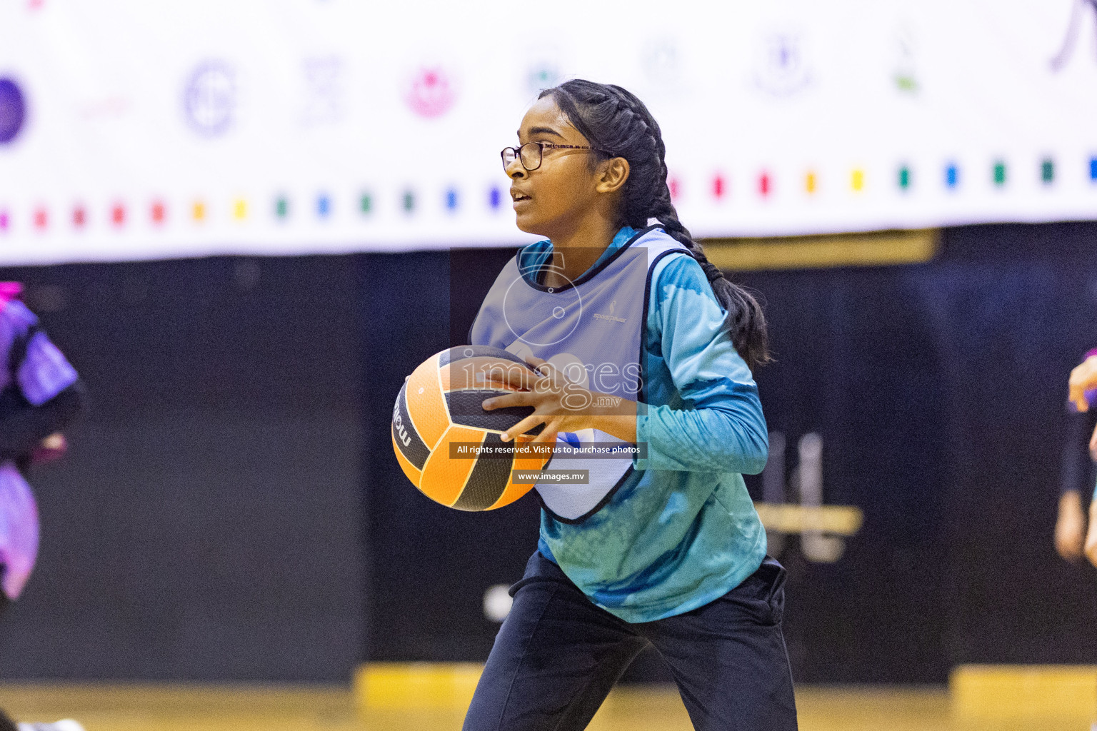 Day 11 of 24th Interschool Netball Tournament 2023 was held in Social Center, Male', Maldives on 6th November 2023. Photos: Nausham Waheed / images.mv