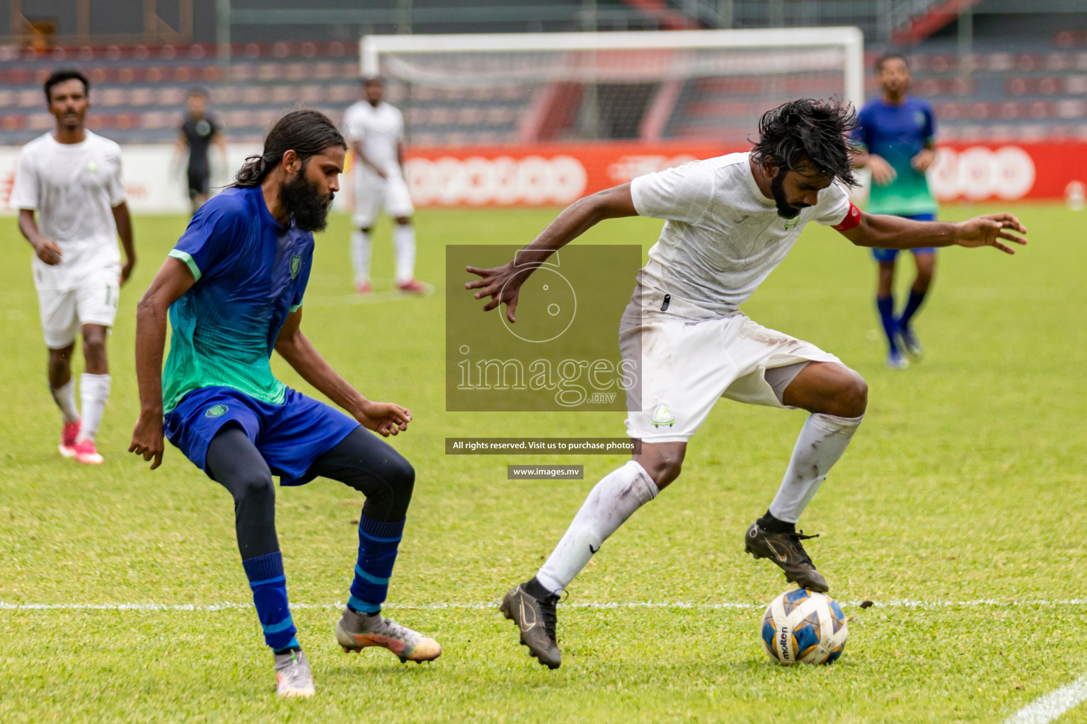 Super United Sports vs Green Streets in Ooredoo Dhivehi Premier League 2021/22 on 06 July 2022, held in National Football Stadium, Male', Maldives