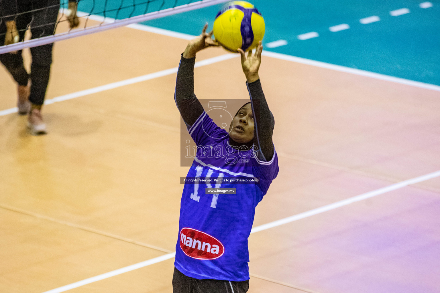 Volleyball Association Cup 2022-Women's Division-Match Day 6 was held in Male', Maldives on 28th May 2022 at Social Center Indoor Hall Photos By: Nausham Waheed /images.mv