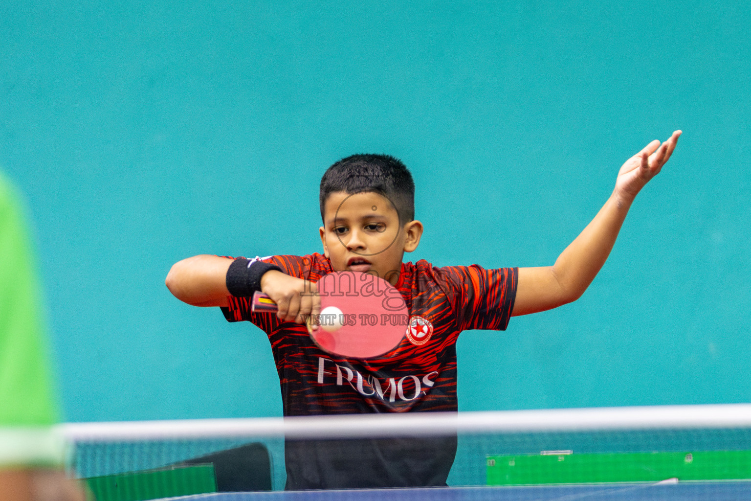 Day 3 of Interschool Table Tennis Tournament 2025 held at Male' TT Hall, Male', Maldives on Saturday, 17th May 2025. Photos By: Mohamed Mahfooz Moosa / images.mv