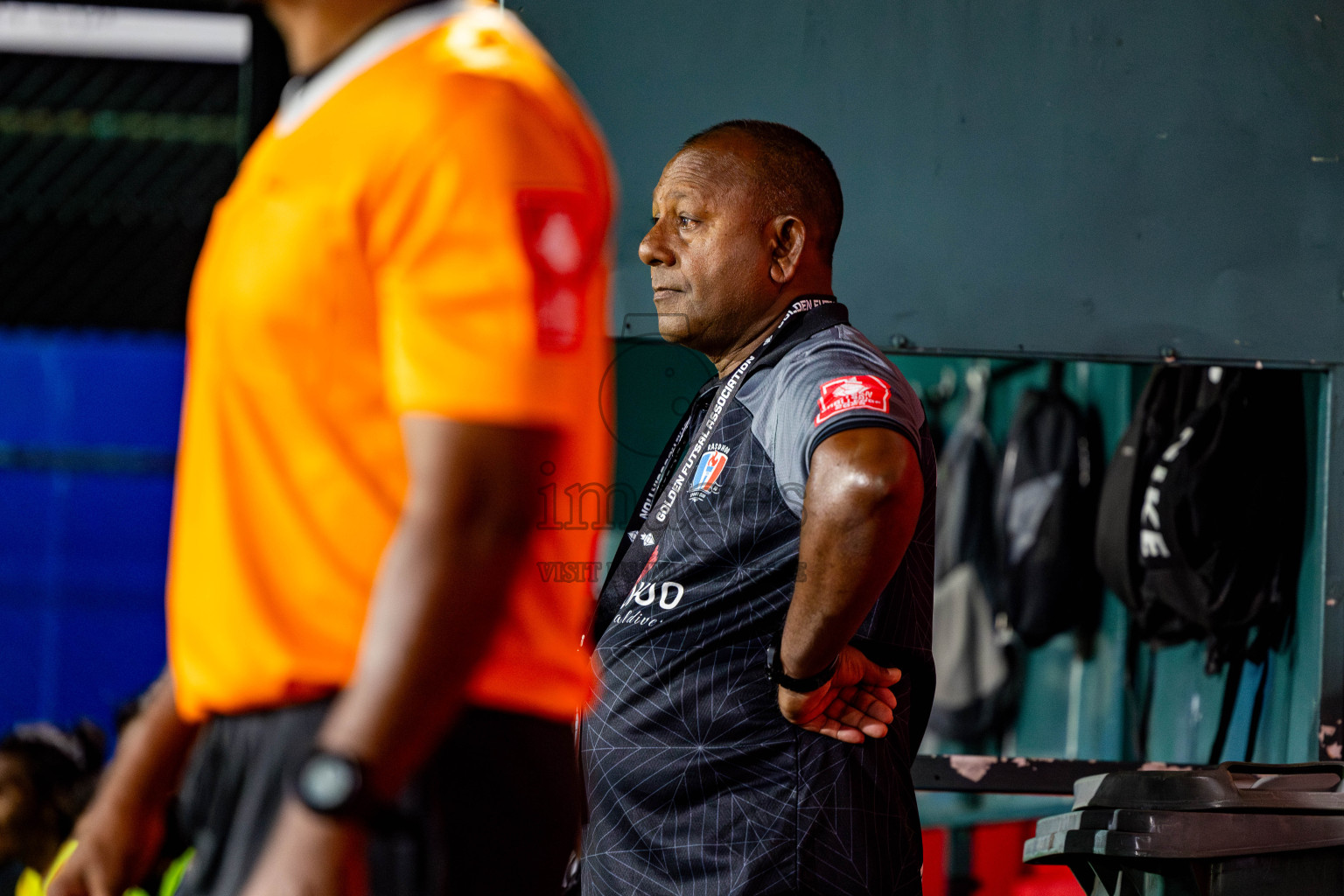 AA Rasdhoo vs AA Bodufolhudhoo in Day 11 of Golden Futsal Challenge 2025 was held on Wednesday, 15th January 2025, in Hulhumale', Maldives Photos: Nausham Waheed / images.mv