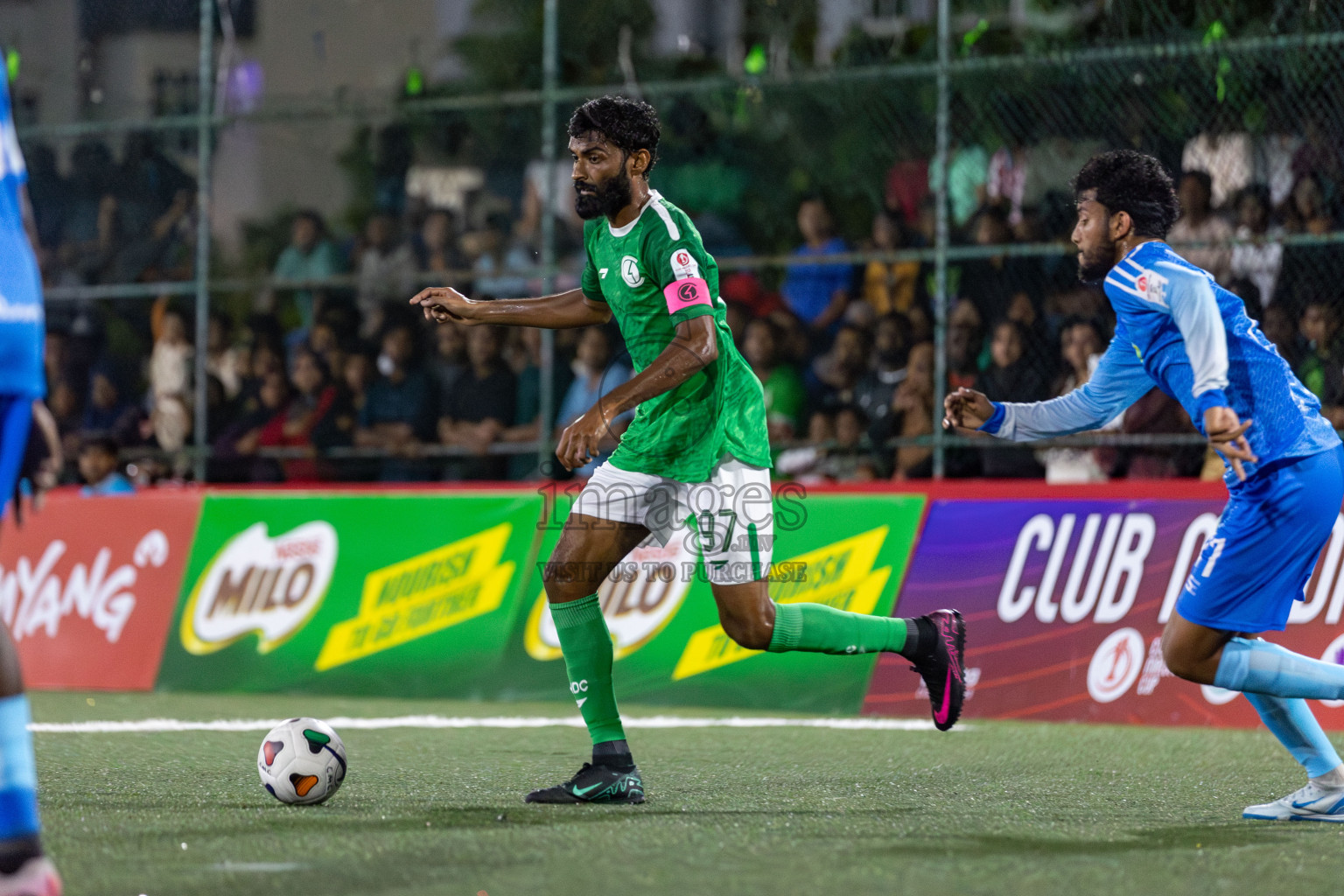 CLUB HDC vs CLUB FEN in Club Maldives Cup 2024 held in Rehendi Futsal Ground, Hulhumale', Maldives on Monday, 23rd September 2024. 
Photos: Mohamed Mahfooz Moosa / images.mv