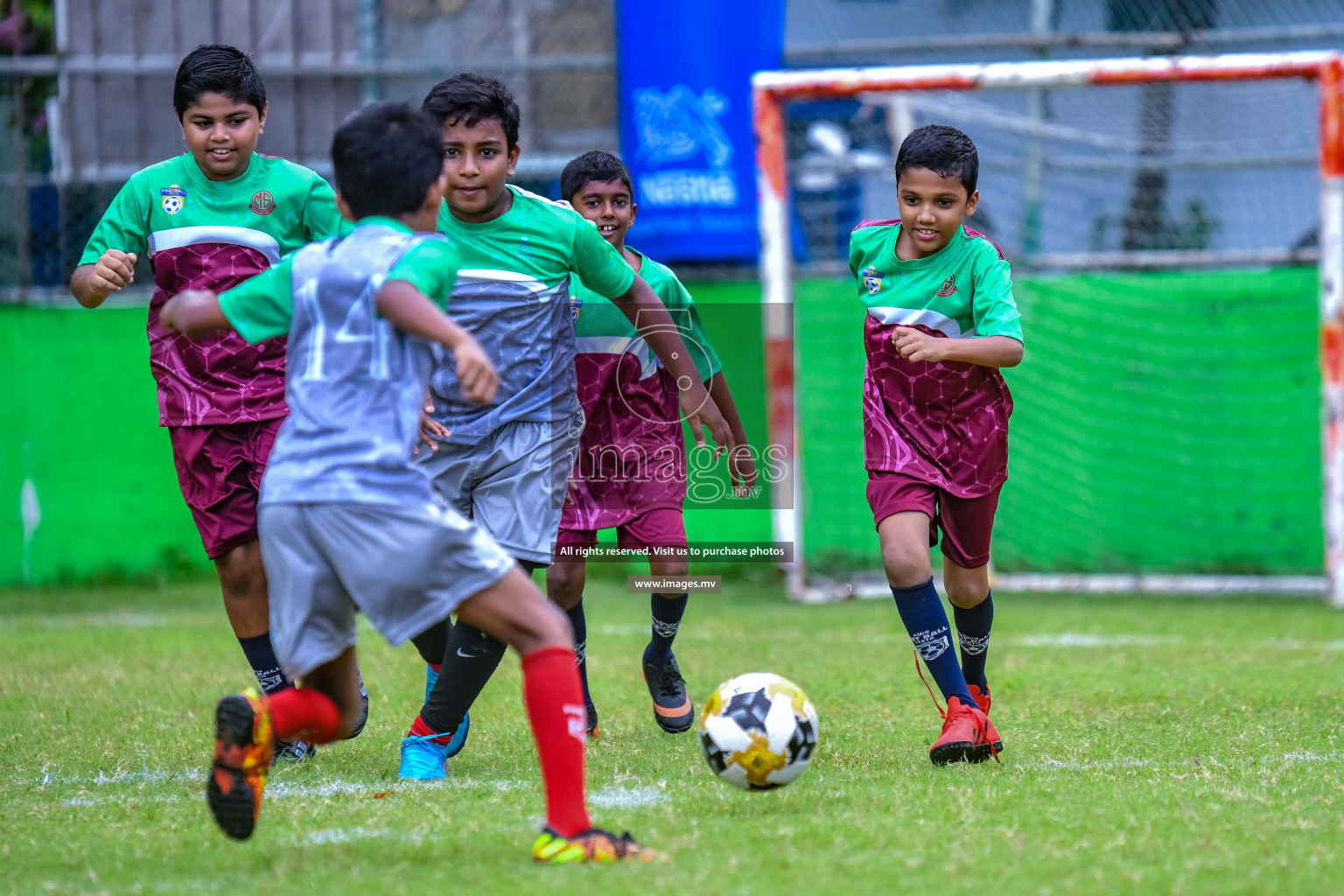 Day 1 of Milo Kids Football Fiesta 2022 was held in Male', Maldives on 19th October 2022. Photos: Nausham Waheed/ images.mv